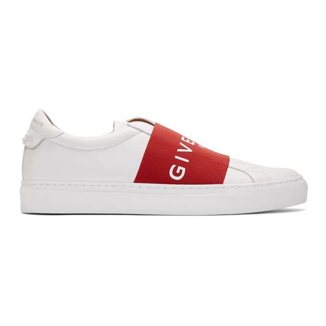 givenchy red white mens achillies sneakers|Givenchy urban street sneakers men.